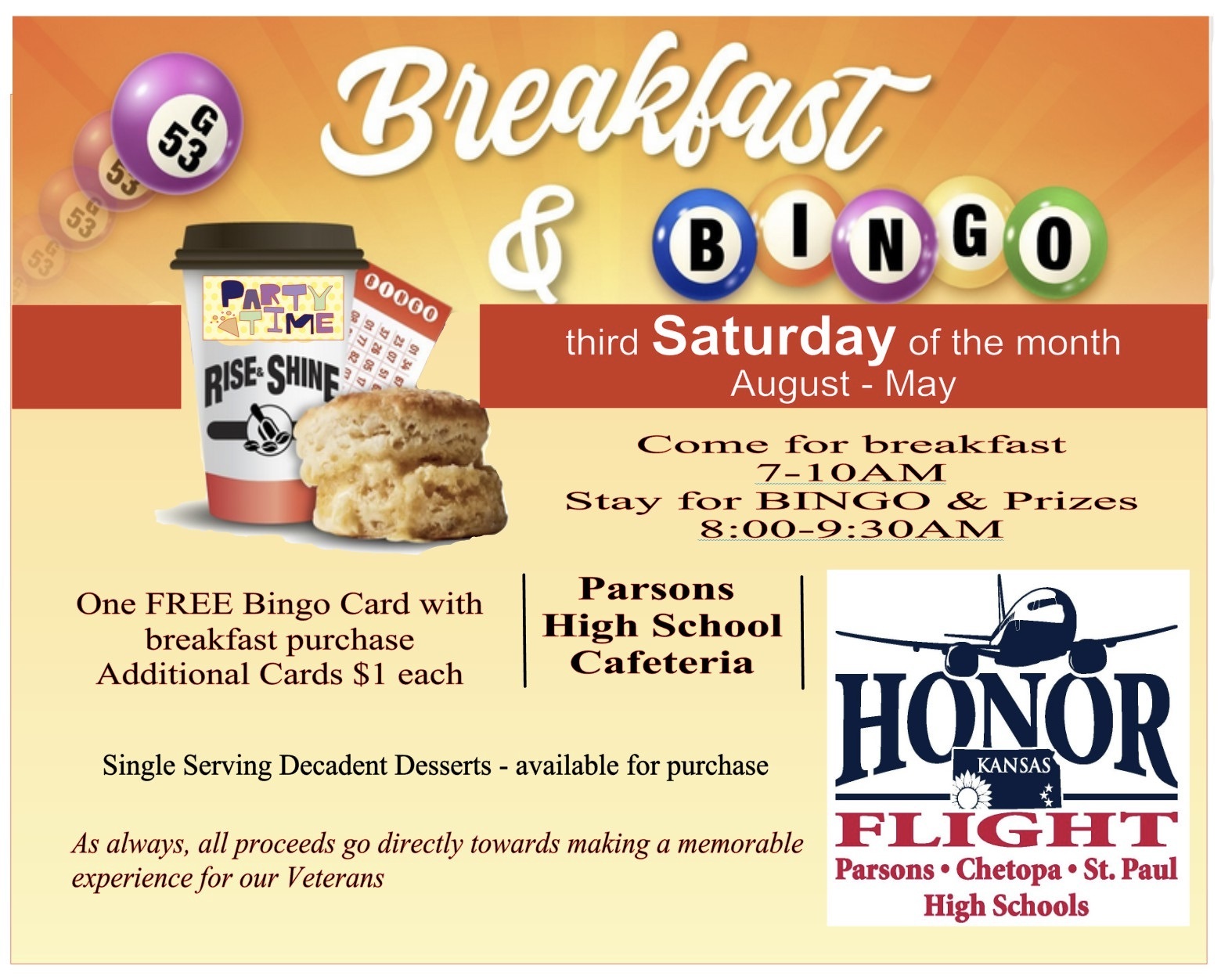 breakfast & bingo - generic breakfast & bingo - generic